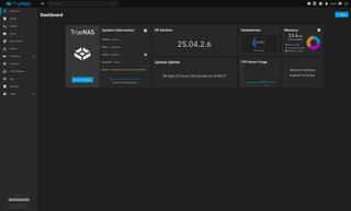 The TrueNAS Dashboard